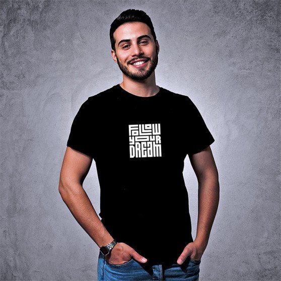 Follow Your Dreams Casual Wear T-Shirt