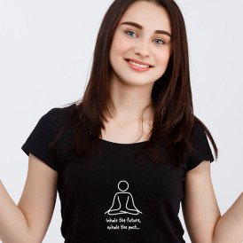 Exhale The Past Yoga T-Shirt