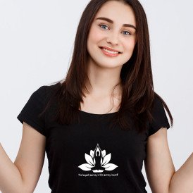 Lotus Meditation Yoga T-Shirt