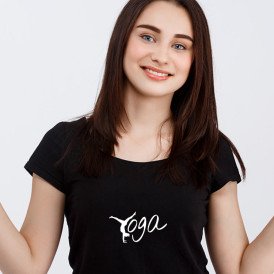 Yoga Lineart Yoga T-Shirt